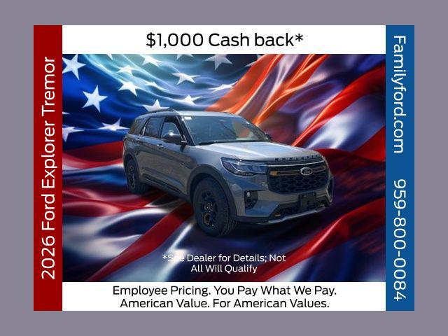 New 2026 Ford Explorer Tremor