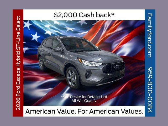 New 2026 Ford Escape ST-Line Select