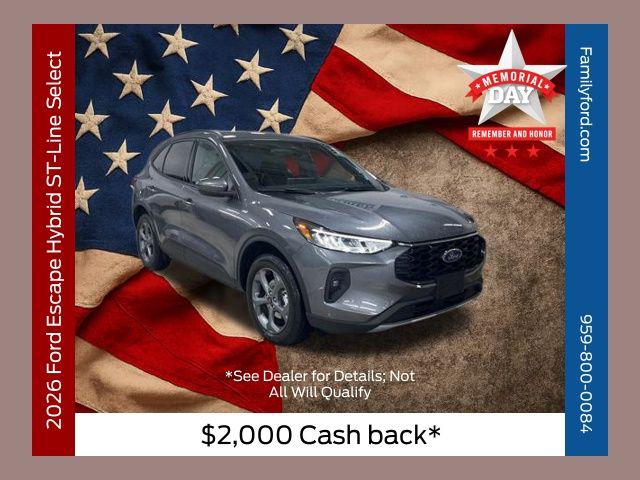 New 2026 Ford Escape ST-Line Select