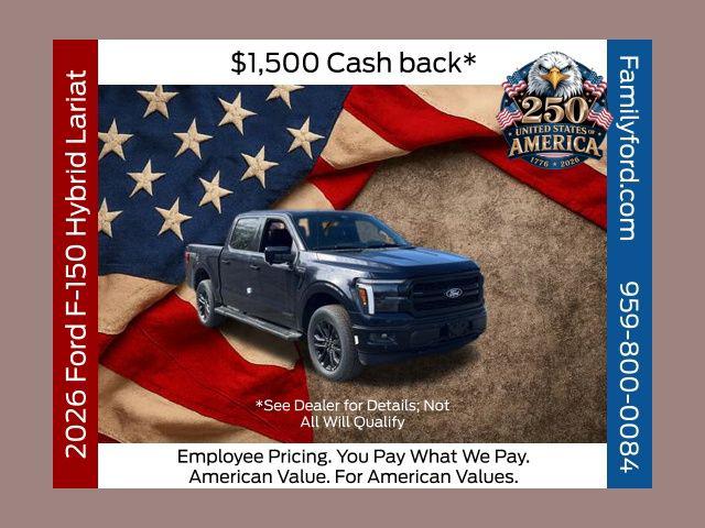 New 2026 Ford F-150 Lariat