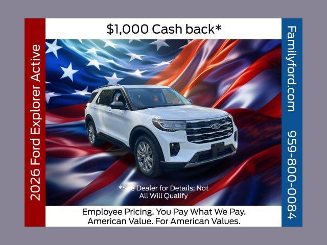 New 2026 Ford Explorer Active