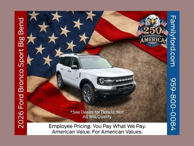 New 2026 Ford Bronco Sport Big Bend