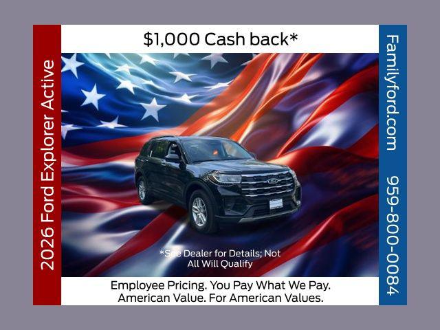 New 2026 Ford Explorer Active