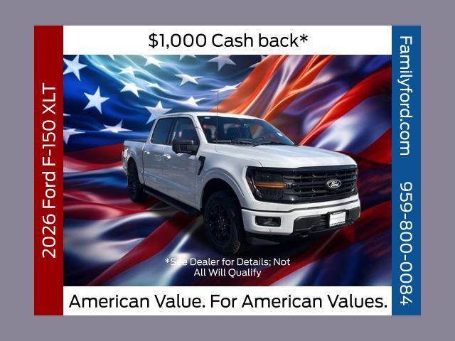 New 2026 Ford F-150 XLT
