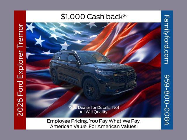 New 2026 Ford Explorer Tremor