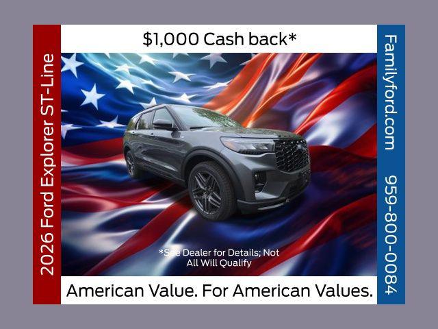 New 2026 Ford Explorer ST-Line