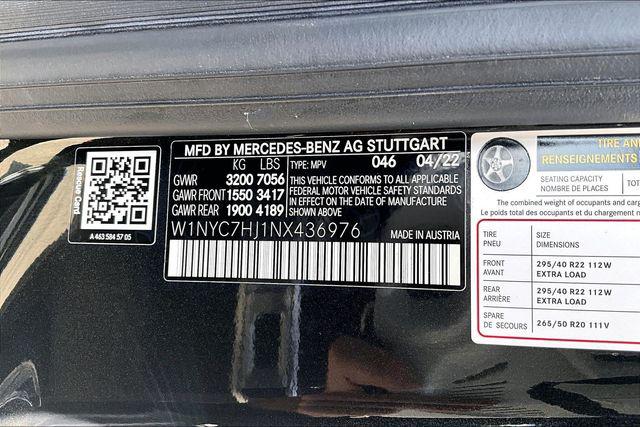 2022 Mercedes-BENZ AMG G 63 4MATIC 缩略图 29