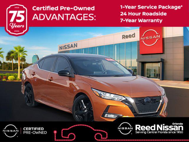 Certified 2022 Nissan Sentra SR
