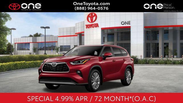 New 2026 Toyota Highlander Hybrid Platinum