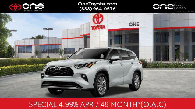 New 2026 Toyota Highlander Hybrid Platinum