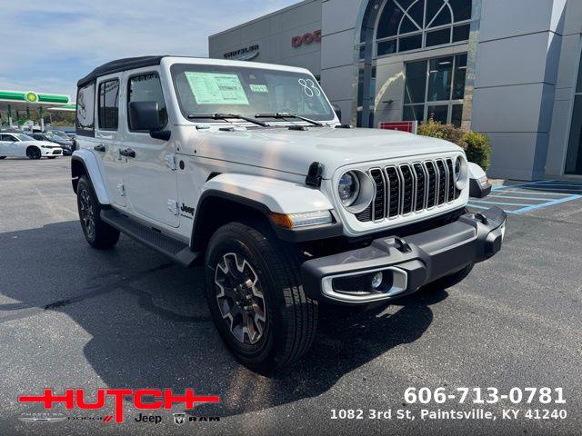 New 2025 Jeep Wrangler 4-Door Sahara 4x4