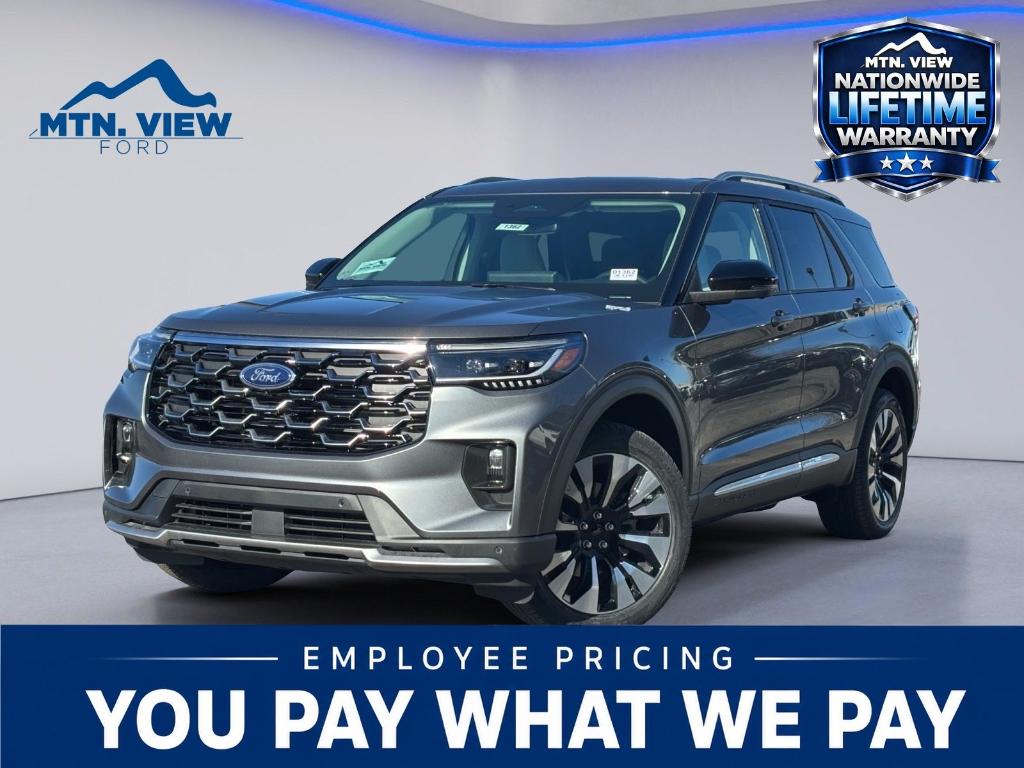 New 2026 Ford Explorer Platinum