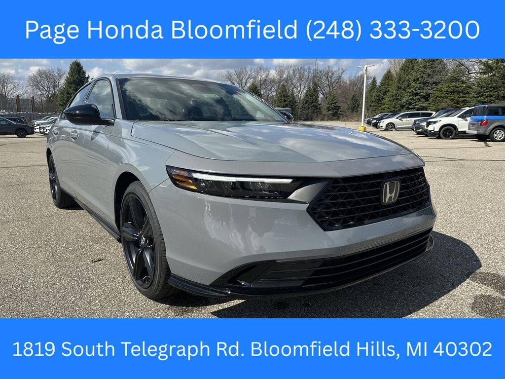 New 2026 Honda Accord Hybrid Sport-L