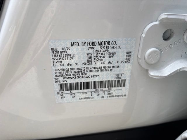 2025 FORD EXPLORER ST 4WD 照片 26