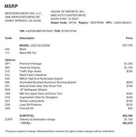 MERCEDES-BENZ GLE - 3