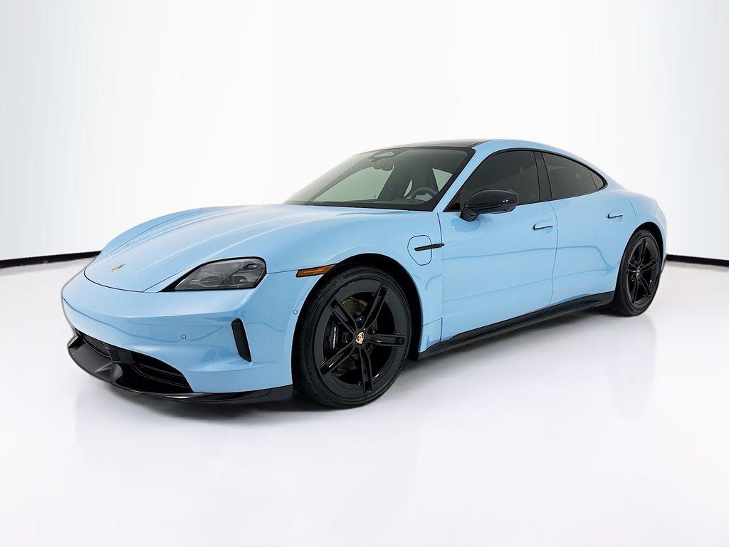 New 2026 Porsche Taycan Black Edition