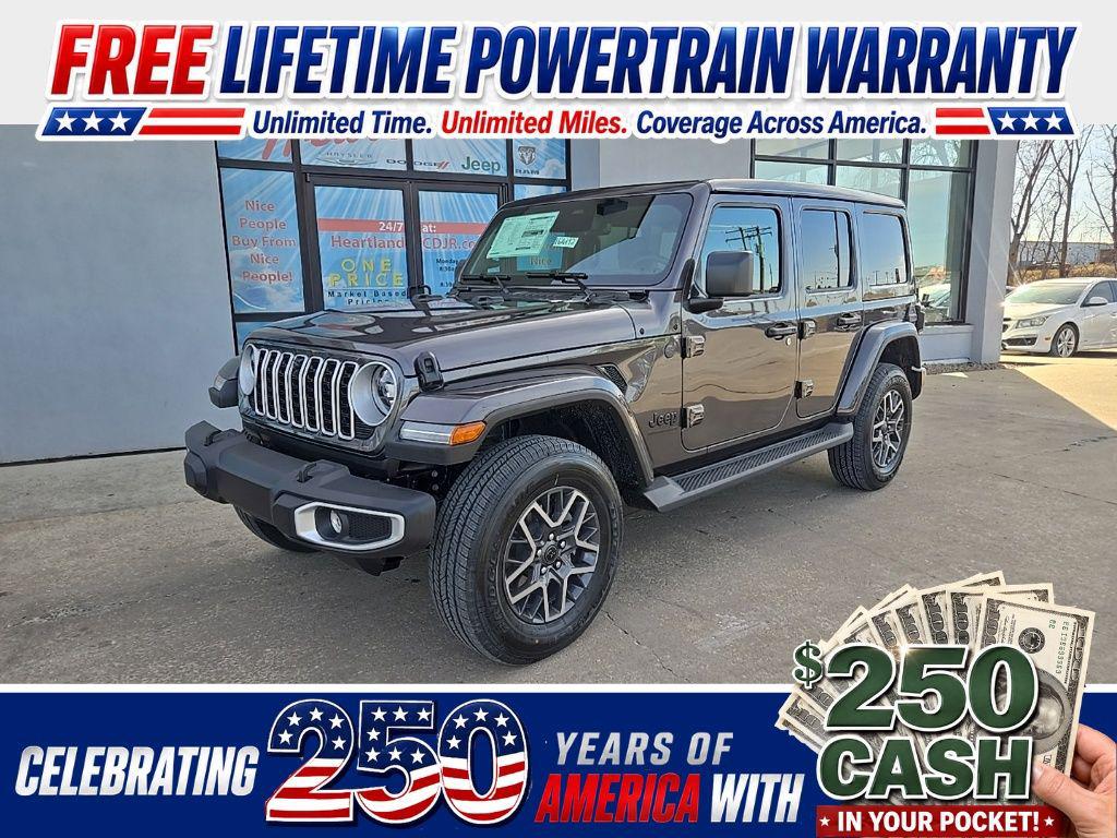 New 2026 Jeep Wrangler 4-Door Sahara 4x4
