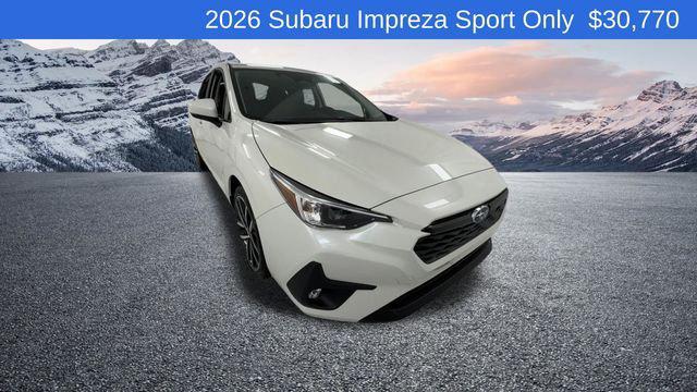 New 2026 Subaru Impreza Sport