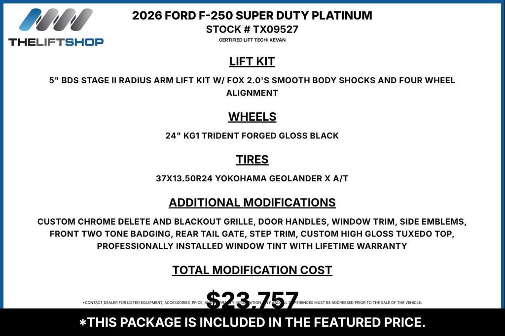 2026 FORD F-250 PLATINUM 照片 2