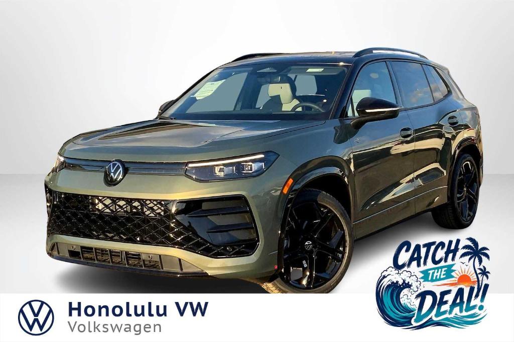 New 2026 Volkswagen Tiguan 2.0T SE R-Line Black