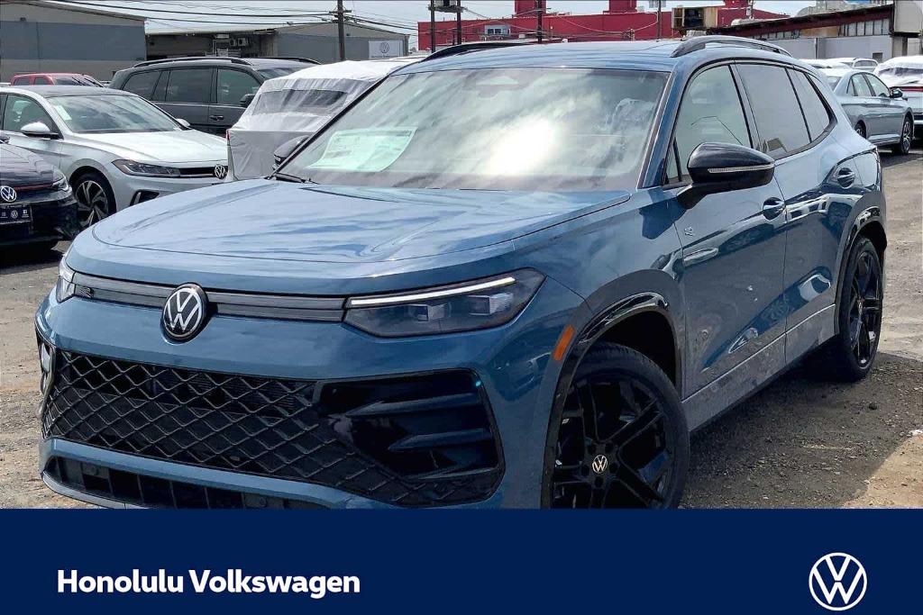 New 2026 Volkswagen Tiguan 2.0T SE R-Line Black