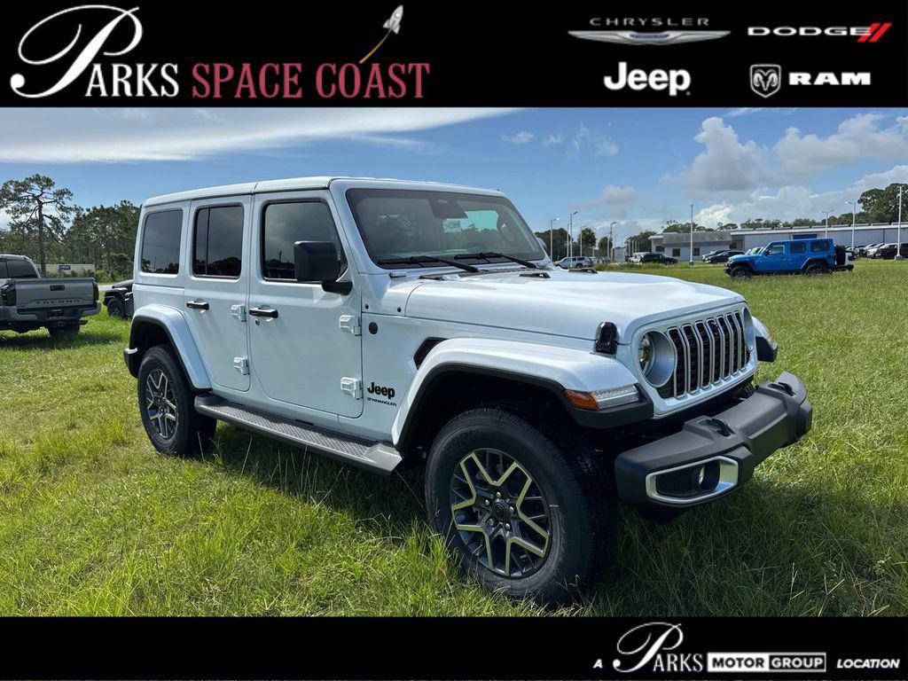 New 2025 Jeep Wrangler 4-Door Sahara 4x4