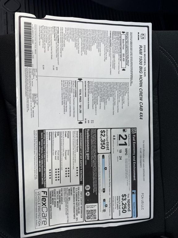 2026 RAM 1500 BIG HORN/LONE STAR thumbnail 26
