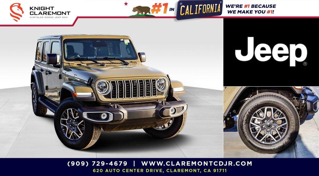 New 2026 Jeep Wrangler 4-Door Sahara 4x4