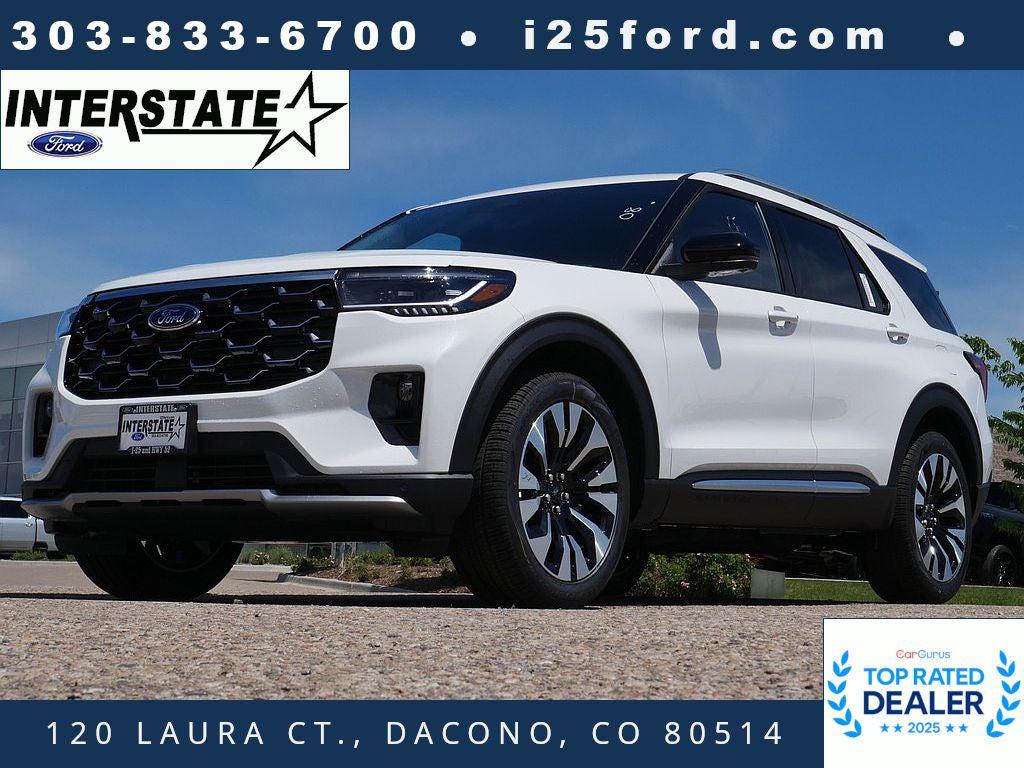 New 2026 Ford Explorer Platinum