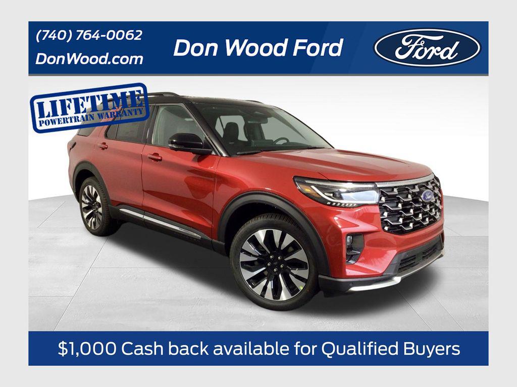 New 2026 Ford Explorer Platinum