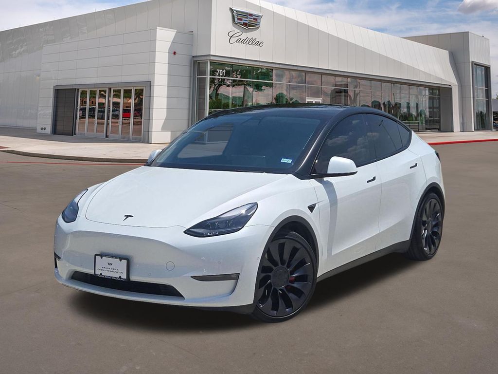 2022 Tesla MODEL Y PERFORMANCE DUAL MOTOR ALL-WHEEL DRIVE 照片 1