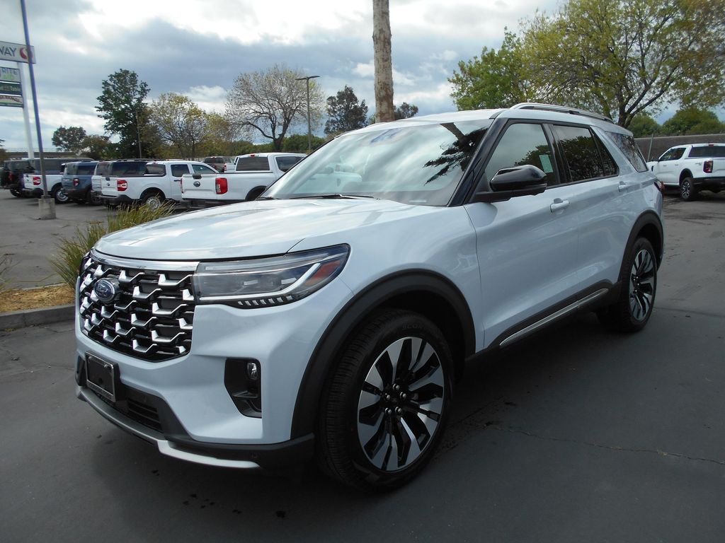 New 2026 Ford Explorer Platinum