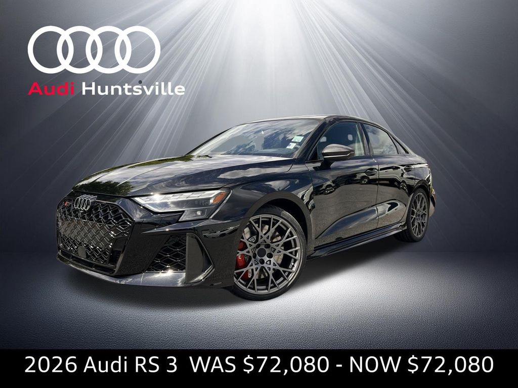New 2026 Audi RS 3 TFSI quattro S tronic