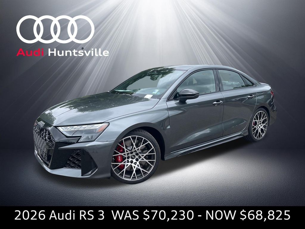 New 2026 Audi RS 3 TFSI quattro S tronic