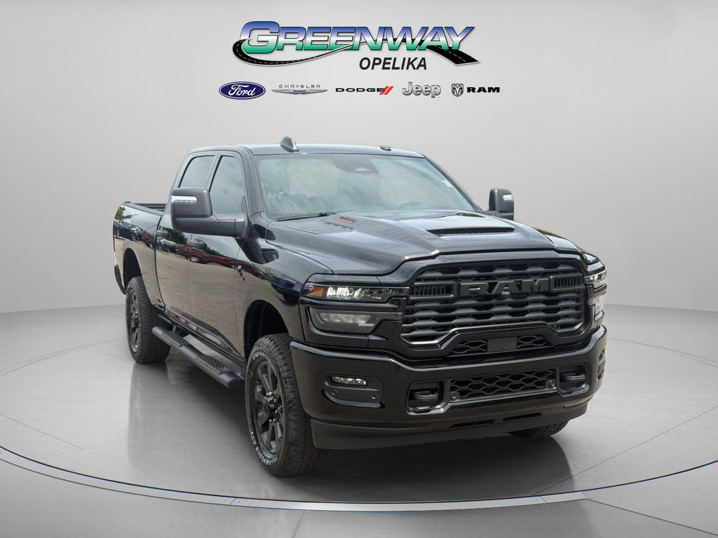 New 2026 RAM 2500 Black Express Crew Cab 4x4 6'4' Box