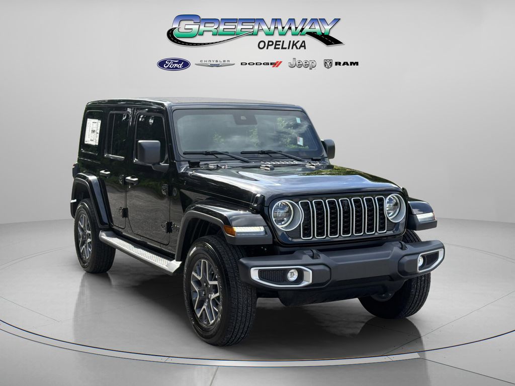 New 2025 Jeep Wrangler 4-Door Sahara 4x4