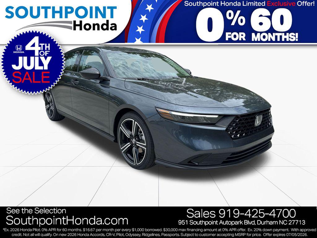 New 2026 Honda Accord SE