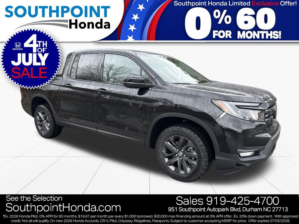 New 2026 Honda Ridgeline Sport