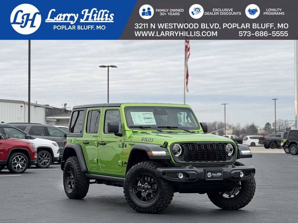 New 2026 Jeep Wrangler Willys