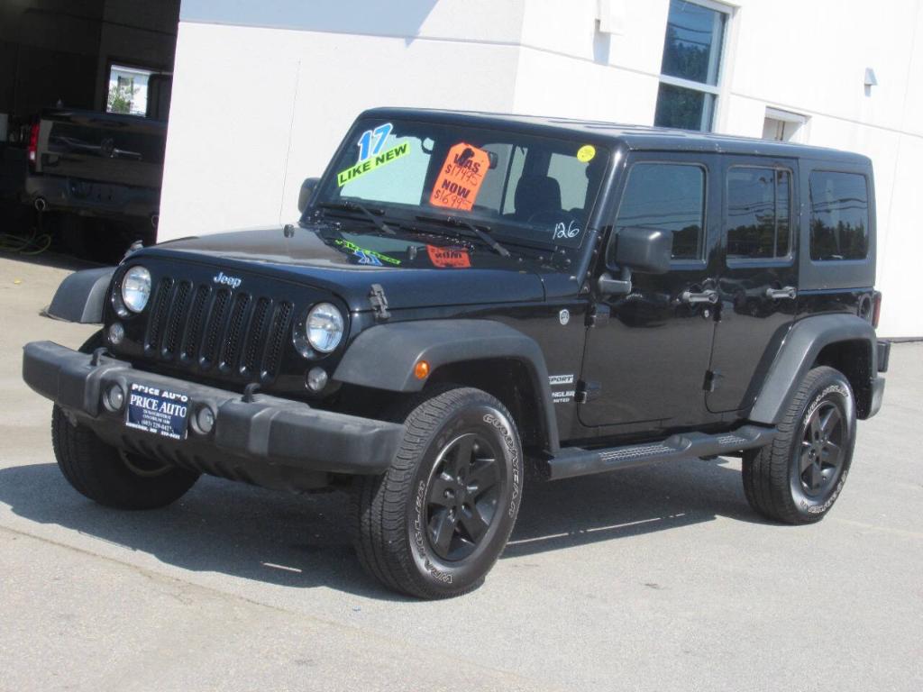 2017 Jeep Wrangler Unlimited Sport