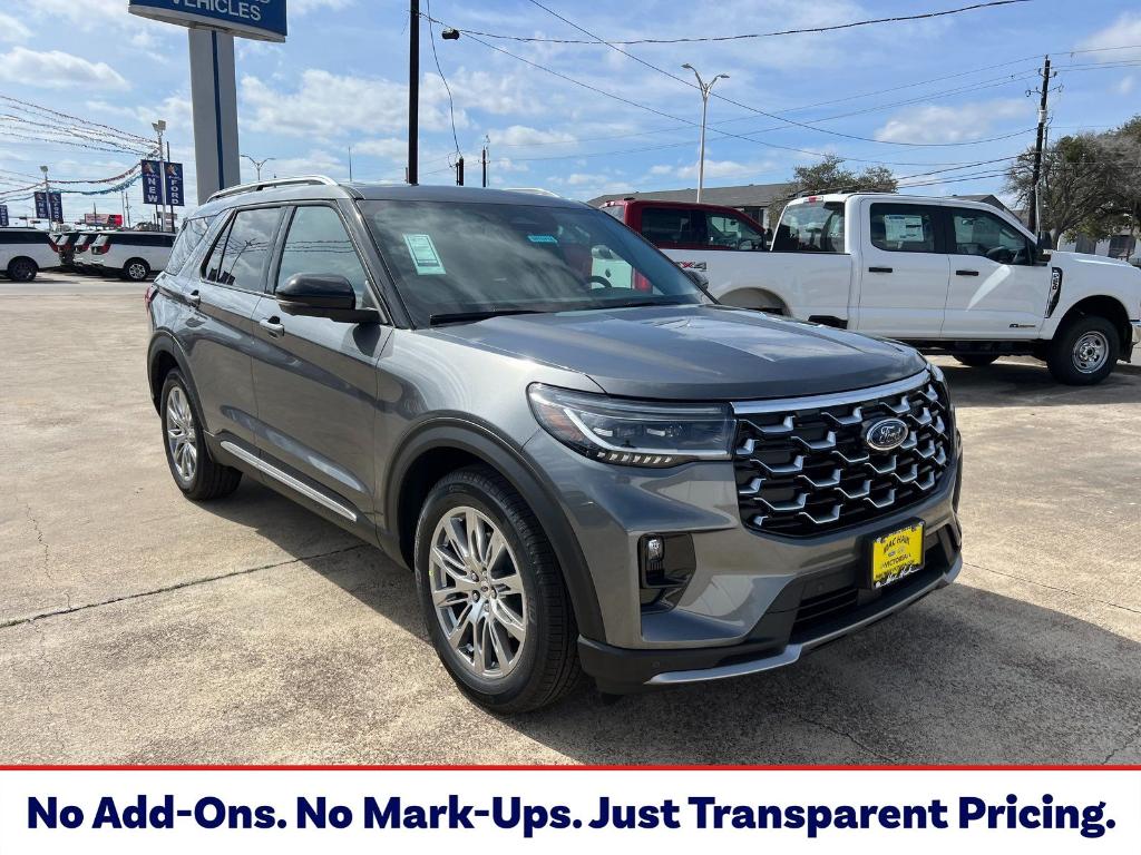 New 2026 Ford Explorer Platinum