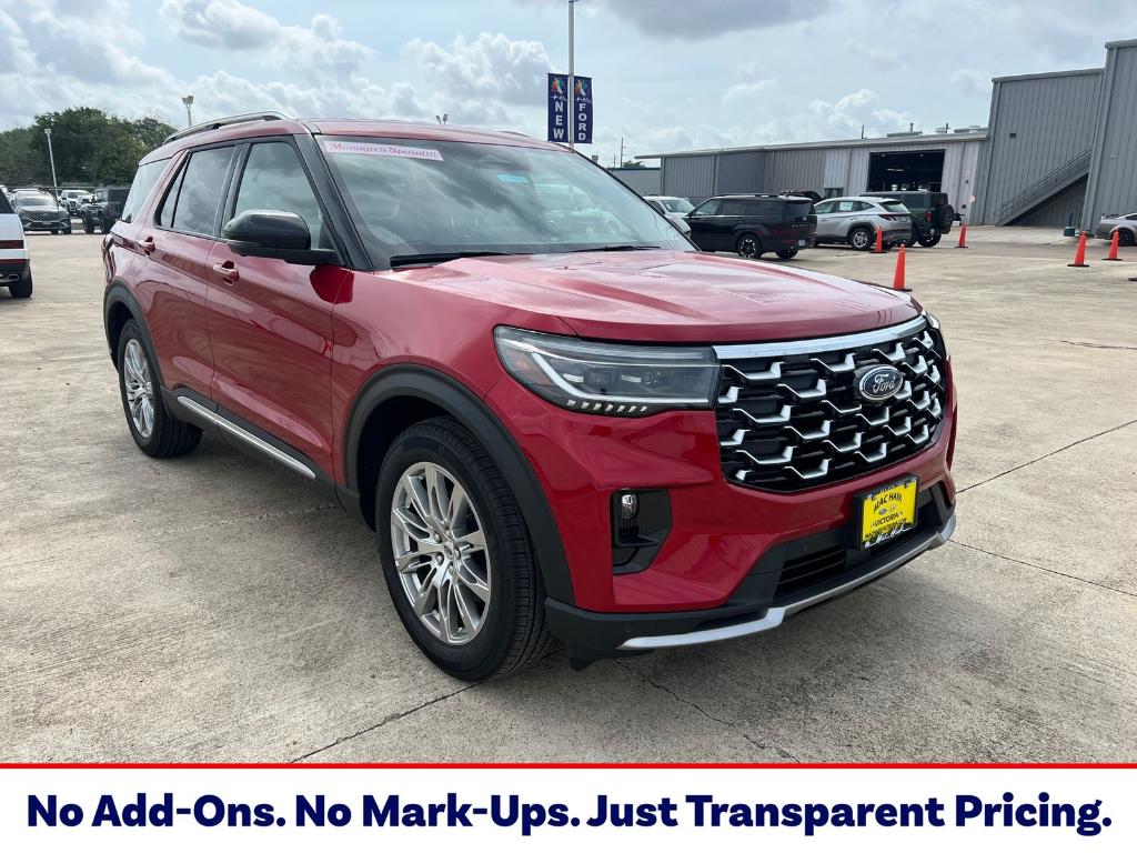 New 2026 Ford Explorer Platinum