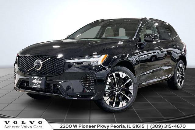 New 2026 Volvo XC60 Plug-In Hybrid Plus, T8 AWD Electric/Gasoline, Dark