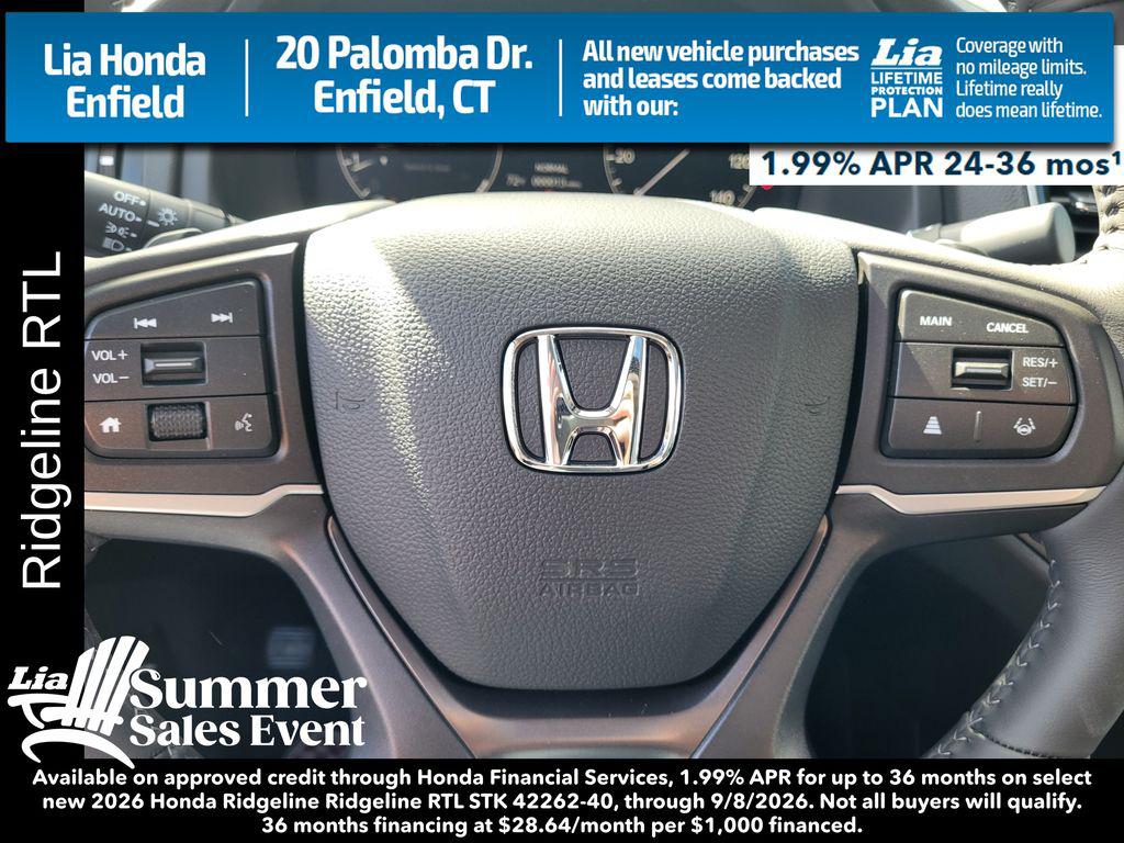 صورة مصغرة 18 لـ 2026 Honda RIDGELINE RTL