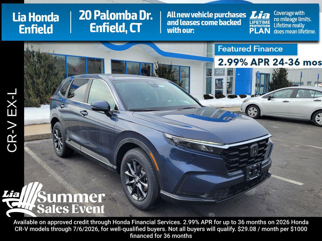 New 2026 Honda CR-V EX-L AWD