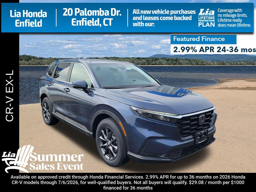 New 2026 Honda CR-V EX-L AWD