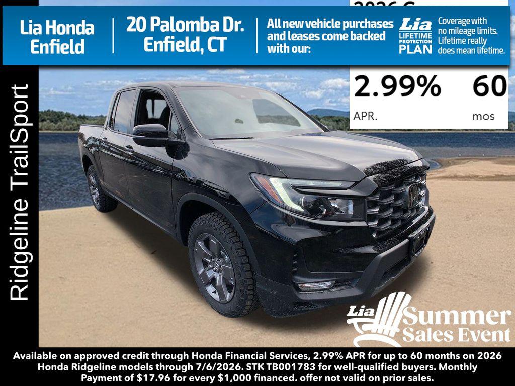 New 2026 Honda Ridgeline TrailSport