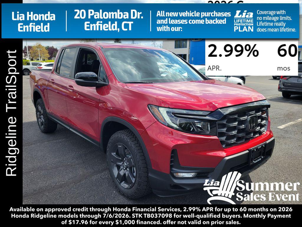 New 2026 Honda Ridgeline TrailSport