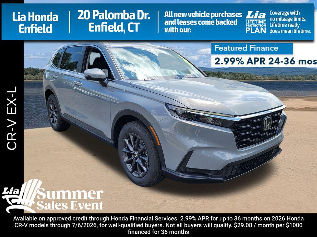 New 2026 Honda CR-V EX-L AWD
