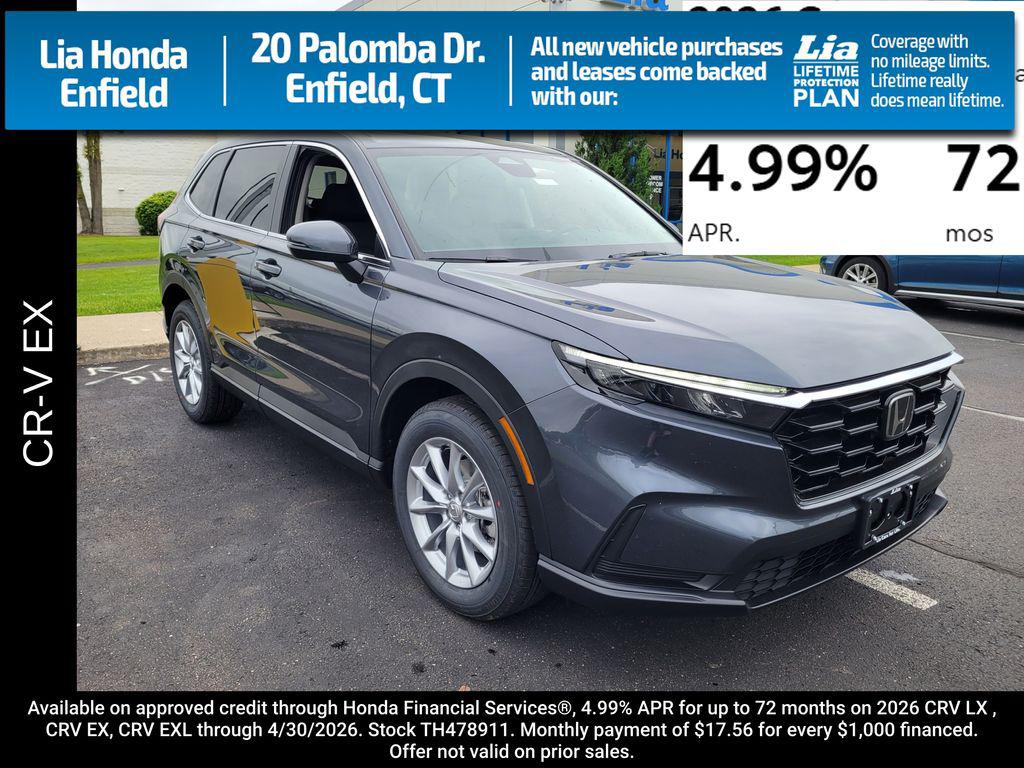 New 2026 Honda CR-V EX AWD